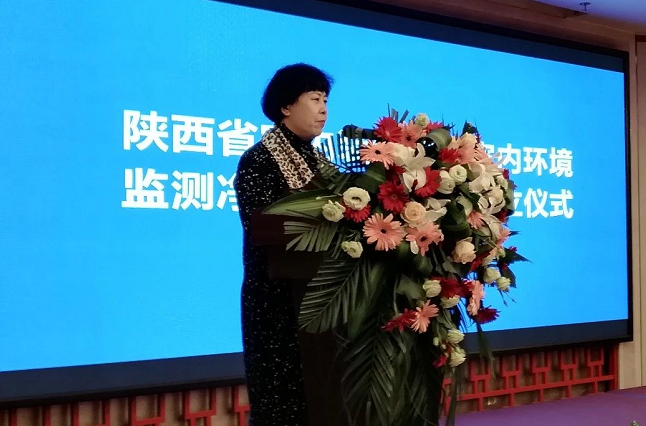 陜西室內(nèi)裝飾協(xié)會(huì)執(zhí)行會(huì)長賀榆霞致辭